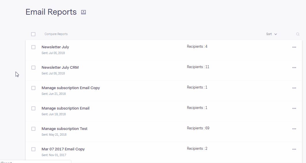 Wie kann man EMailBerichte vergleichen? Benchmark Email
