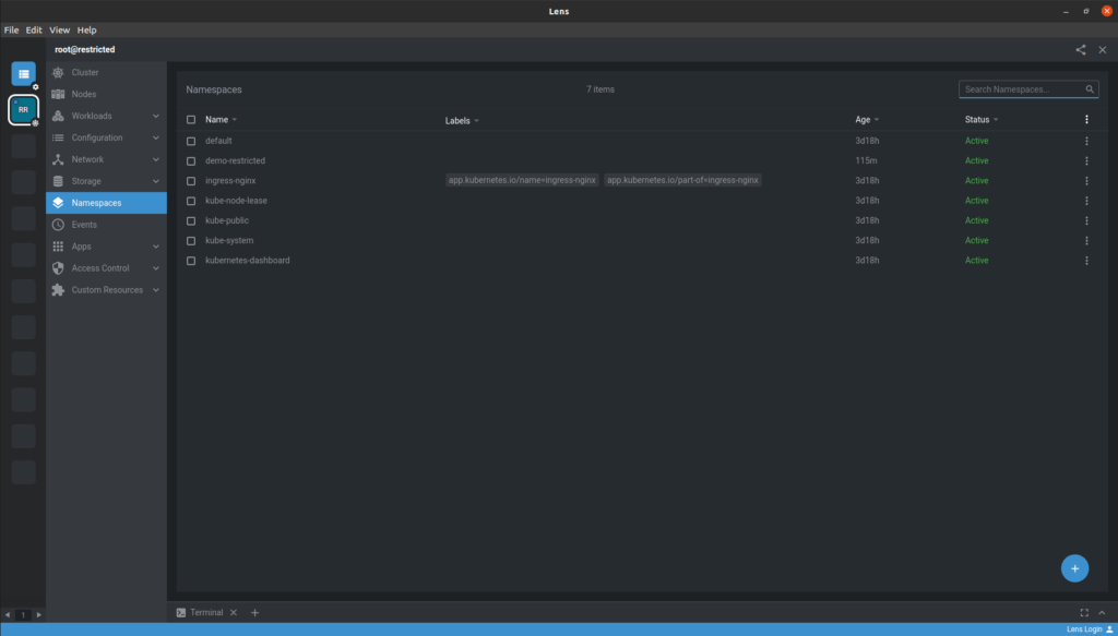 Managing deployments with Lens Bright Cluster Manager Knowledge Base