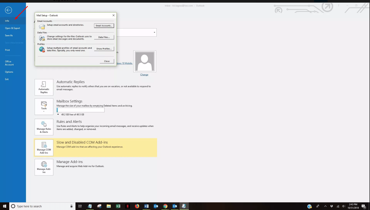Not Receiving Emails in Outlook Help Buzinessware
