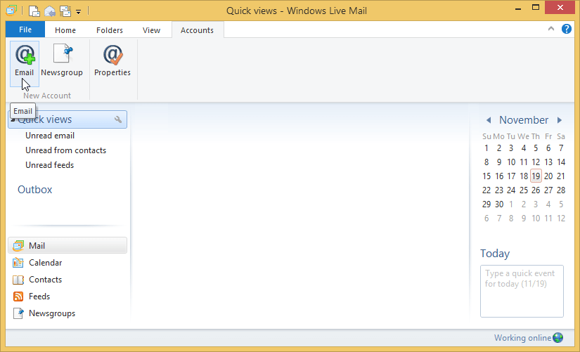 How do I add my DataMotion account to Windows Mail? DataMotion