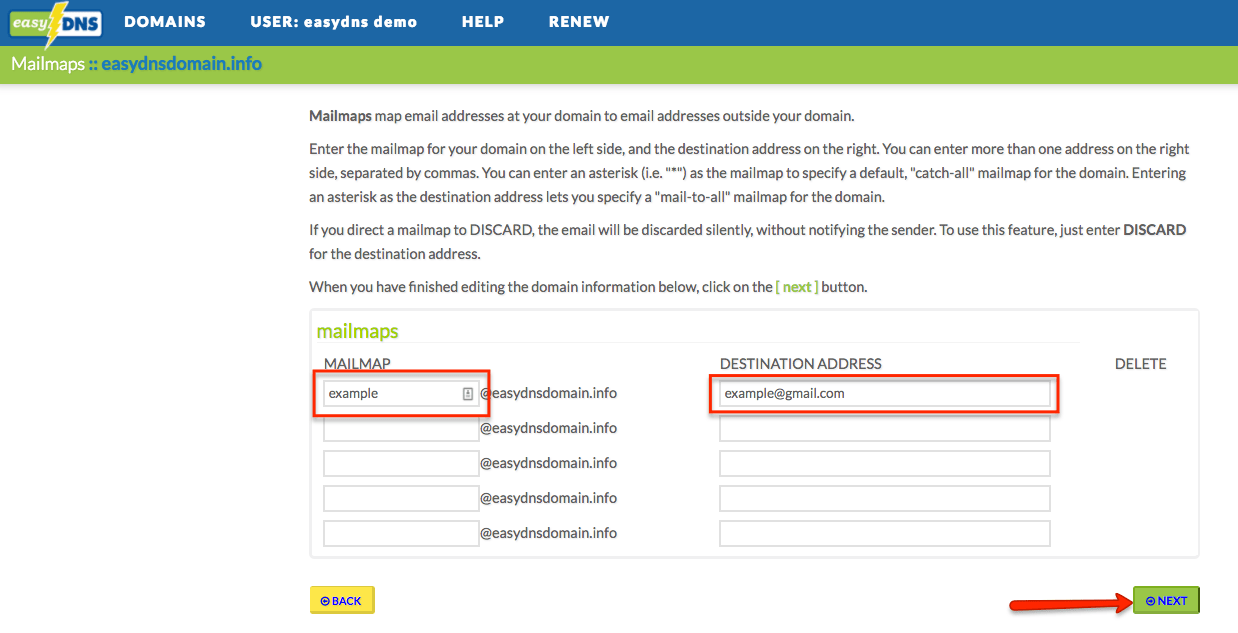 Mailmaps easyDNS Technologies Inc