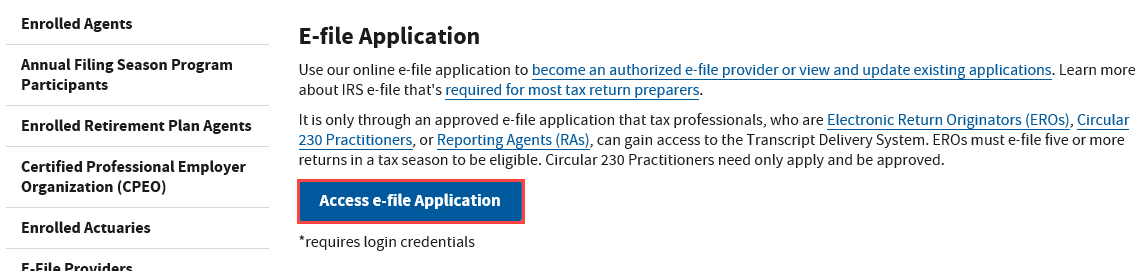 Locating/Printing E File Summary Page & IRS Tracking Number location