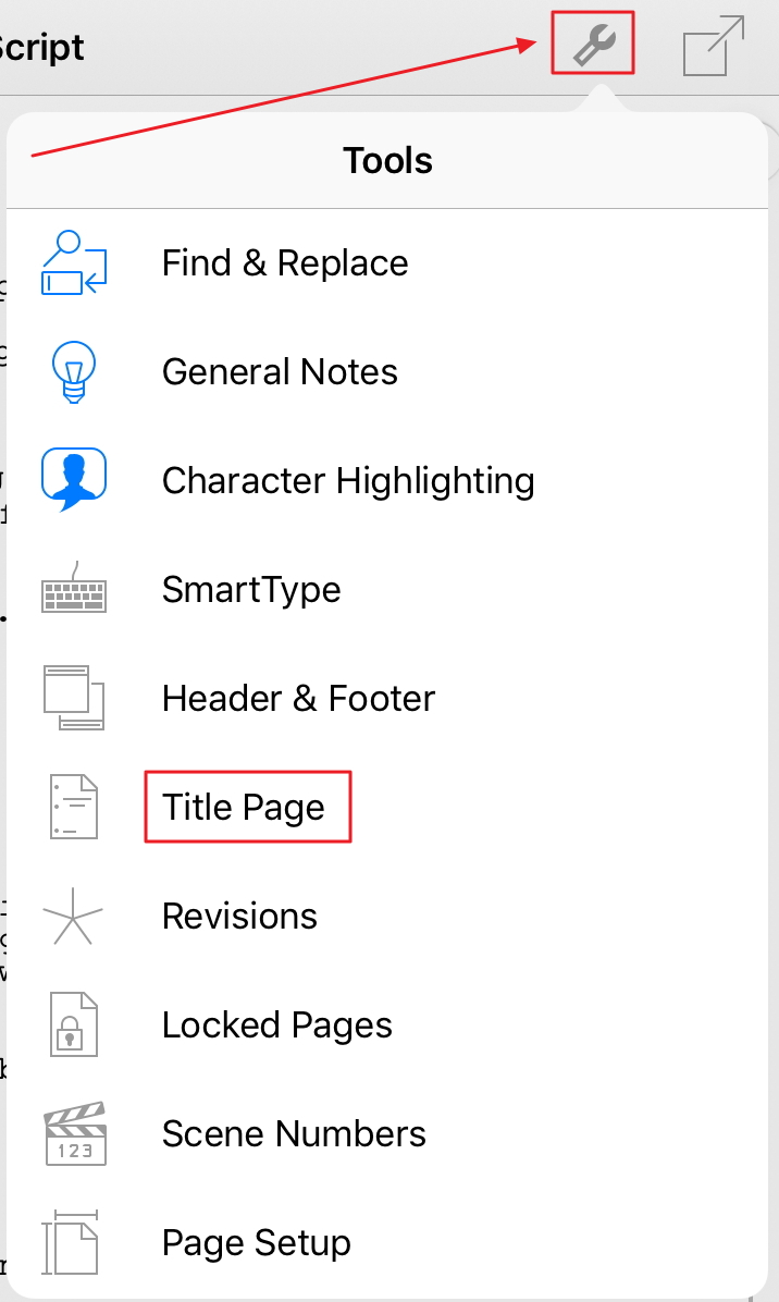 In the Final Draft Mobile app for iPad, how do I add information to the