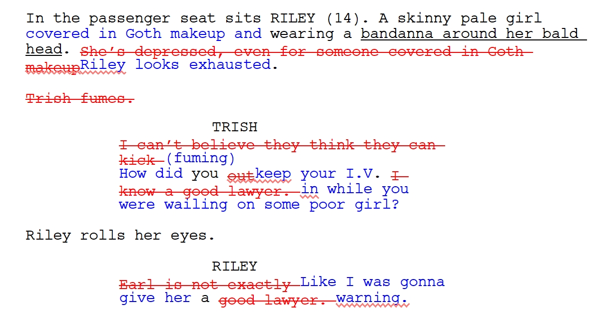 How can I compare two drafts of my script? Final Draft