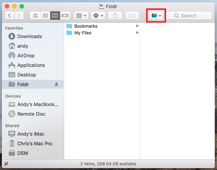 Enabling the Finder Extension in macOS Foldr Support