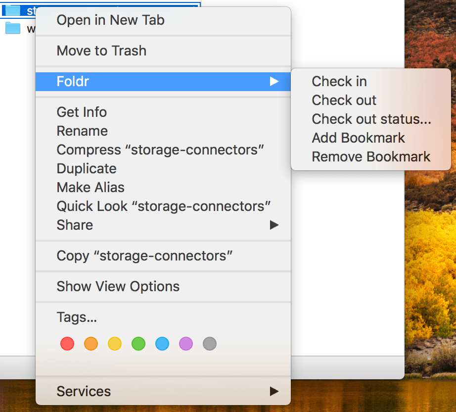Enabling the Finder Extension in macOS Foldr Support