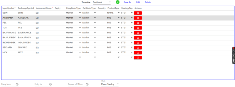 Settings — TradingView
