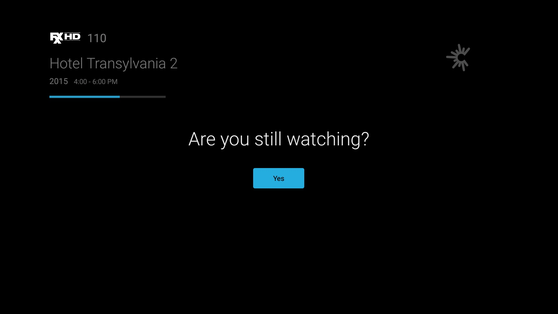 TVNow Standby (Are you still Watching)