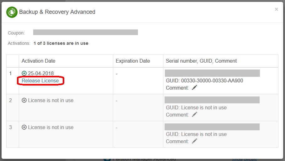 Paragon Hard Disk Manager 16 Activation via MAC Address › Knowledge Base