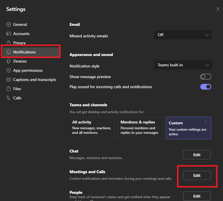 Microsoft Teams Mute Notifications During Meetings and Calls