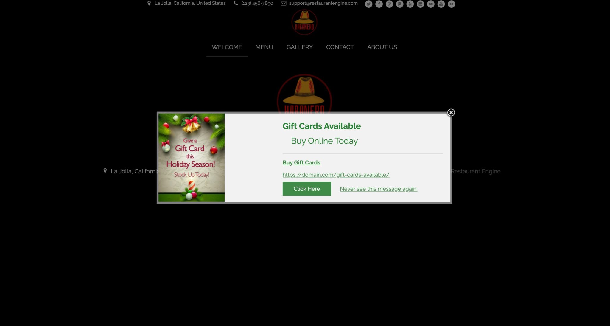How to Create a PopUp Announcement