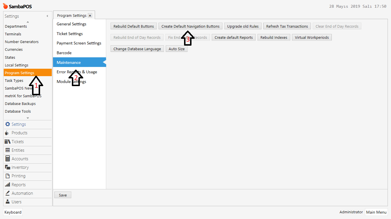 6.14. PaymentSense Dojo Integration SambaPOS Knowledgebase
