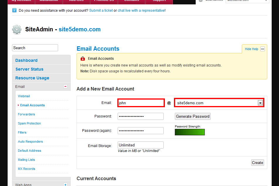 Email account ja tietokoneet