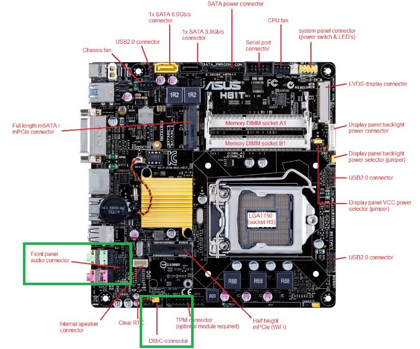 Asus H81T Stone All In One Mitac M770 / M780 Repeated Realtek
