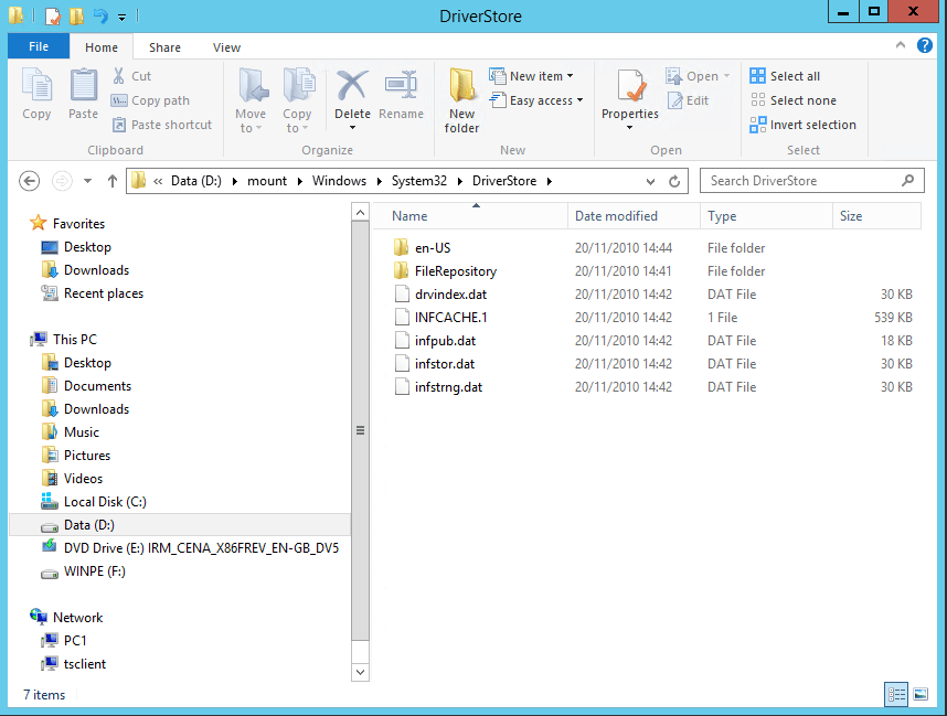 Working with Windows Image Files (WIM) How to Mount Them and Add