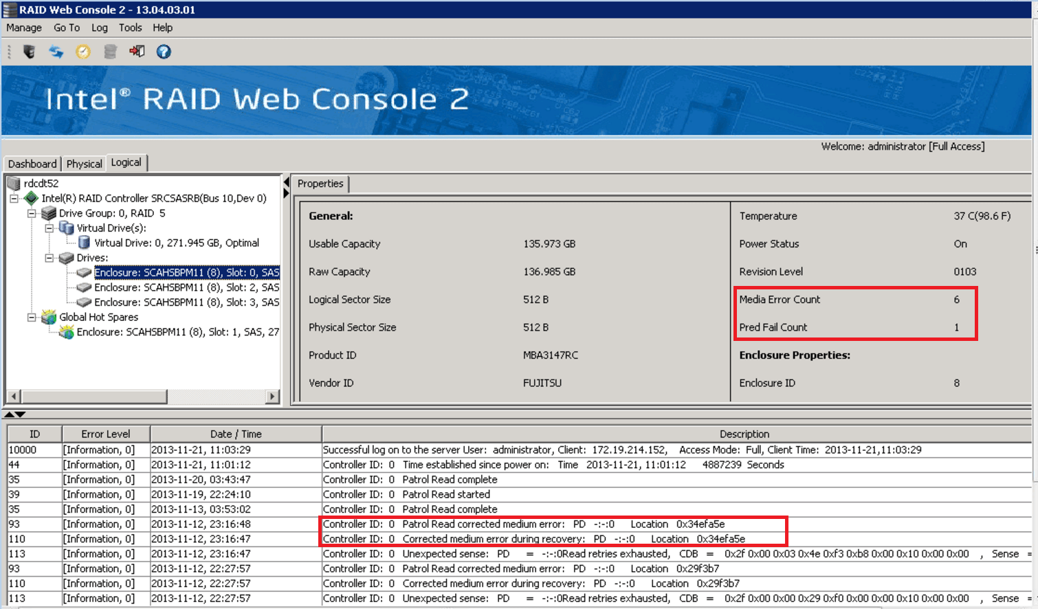 My Intel RAID system is Beeping. What Should I Do? Stone Computers