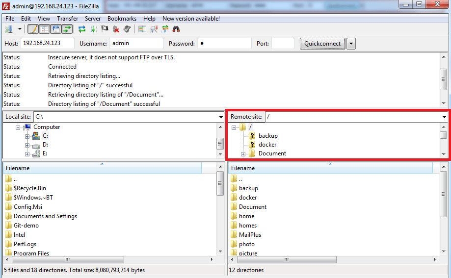 How can I access files on Synology NAS via FTP? Synology Knowledge Center