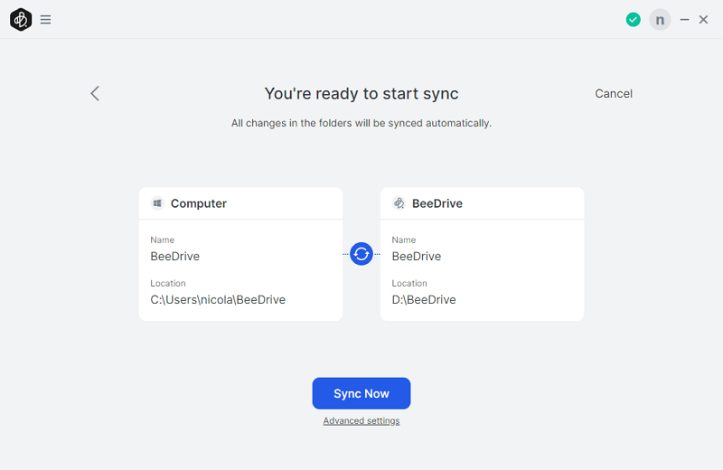 How to sync files using BeeDrive? Synology Knowledge Center