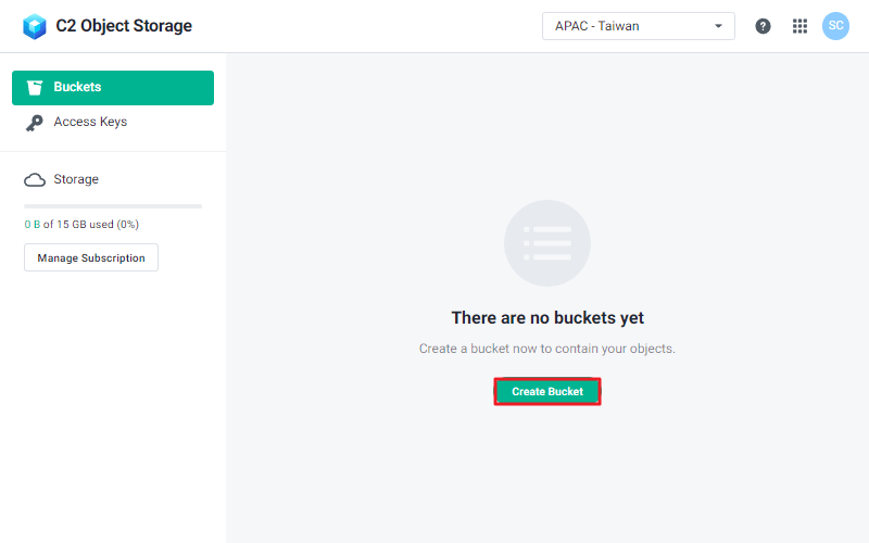 Manage buckets Synology Knowledge Center