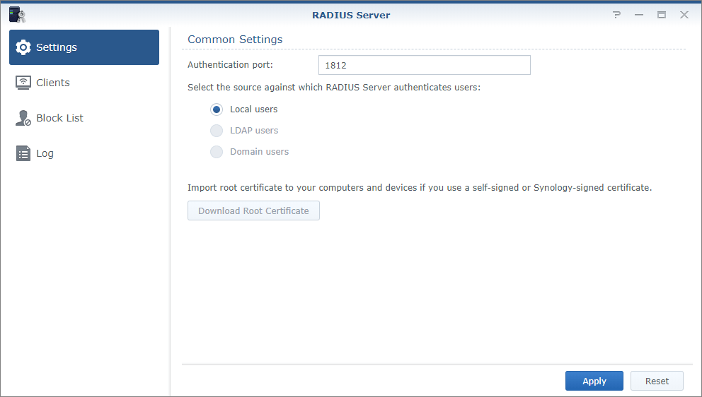 How do I set up a WPA2Enterprise wireless network with RADIUS Server
