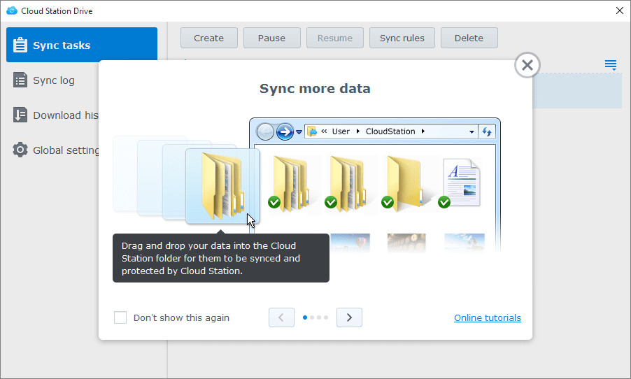 Sync files using Cloud Station Get Started With DSM Synology Knowledge Center