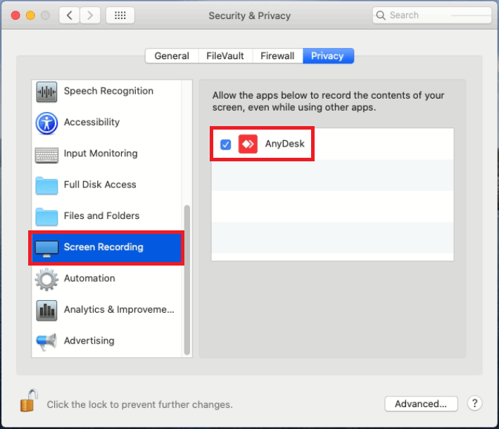 Anydesk configuration on Mac systems Knowledge Base TaxCalc