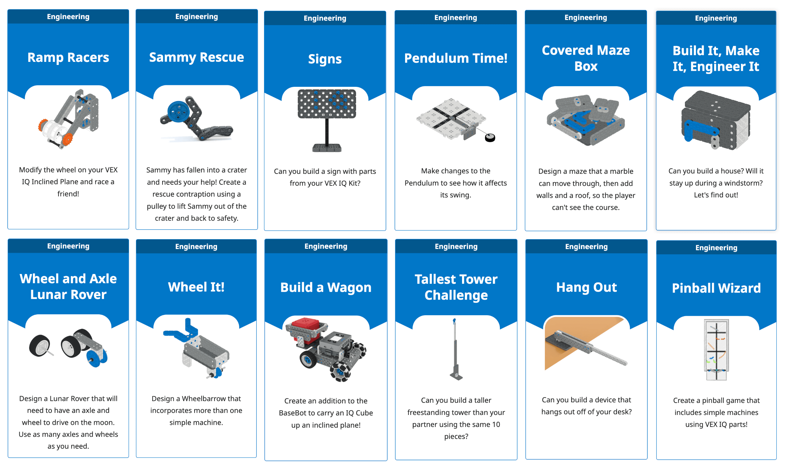 Engaging Students Who Complete an IQ Build Quickly – VEX Library