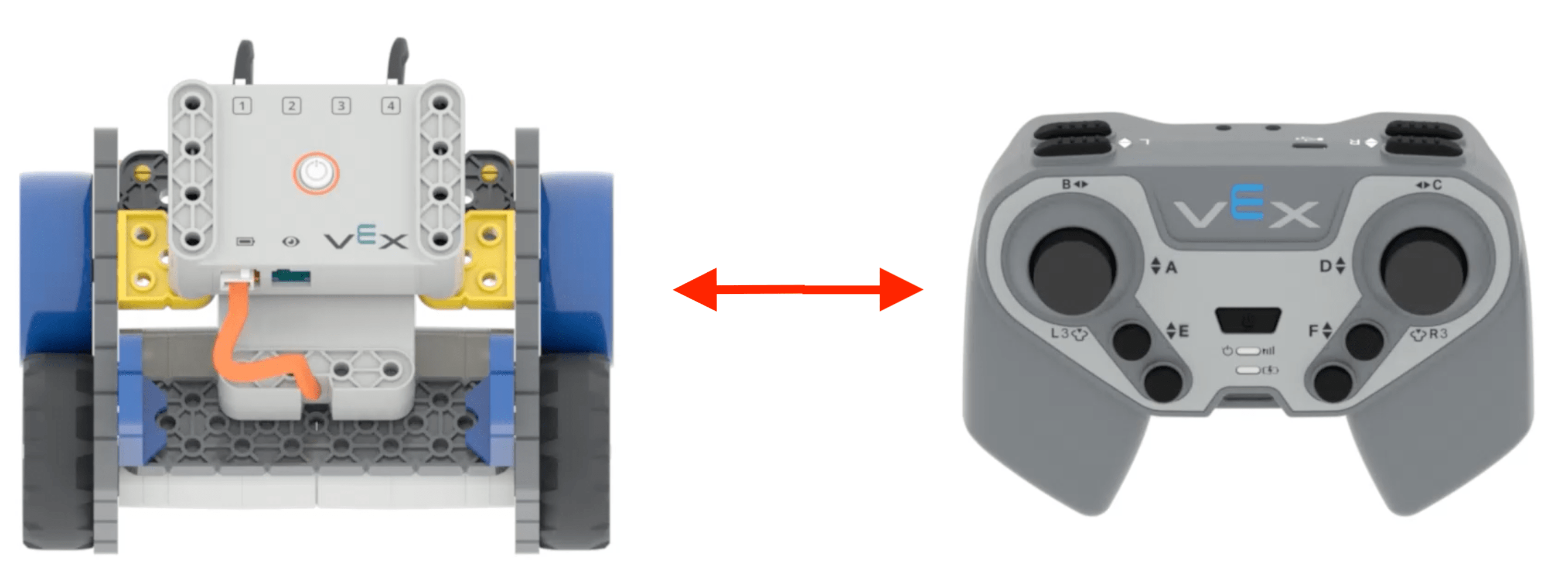 Pairing an IQ (2nd gen) or EXP Controller to a GO Brain VEX Library