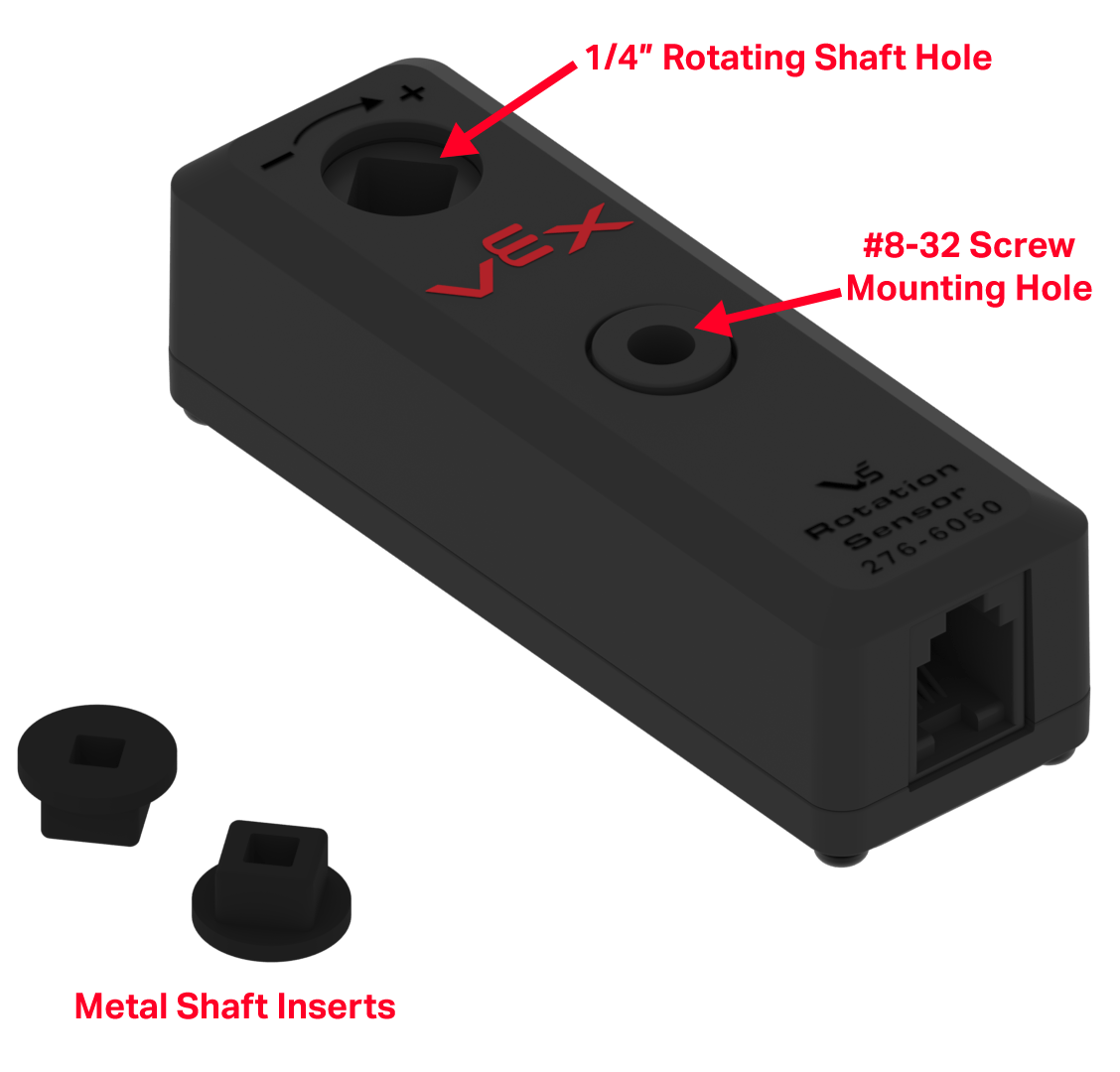 Using the V5 Rotation Sensor VEX Library