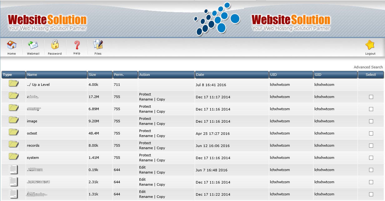 How to use file manager in direct admin panel? site Solution