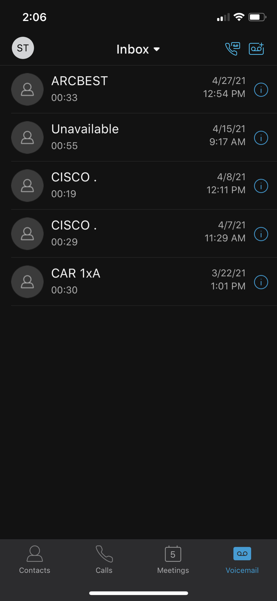 Cisco VoIP Listen to Your Voicemails from Cisco Jabber (Android/iOS)