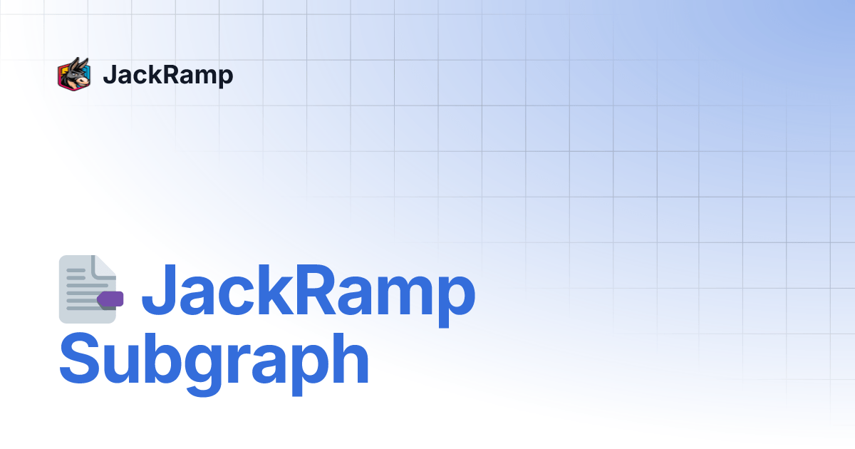 JackRamp Subgraph JackRamp