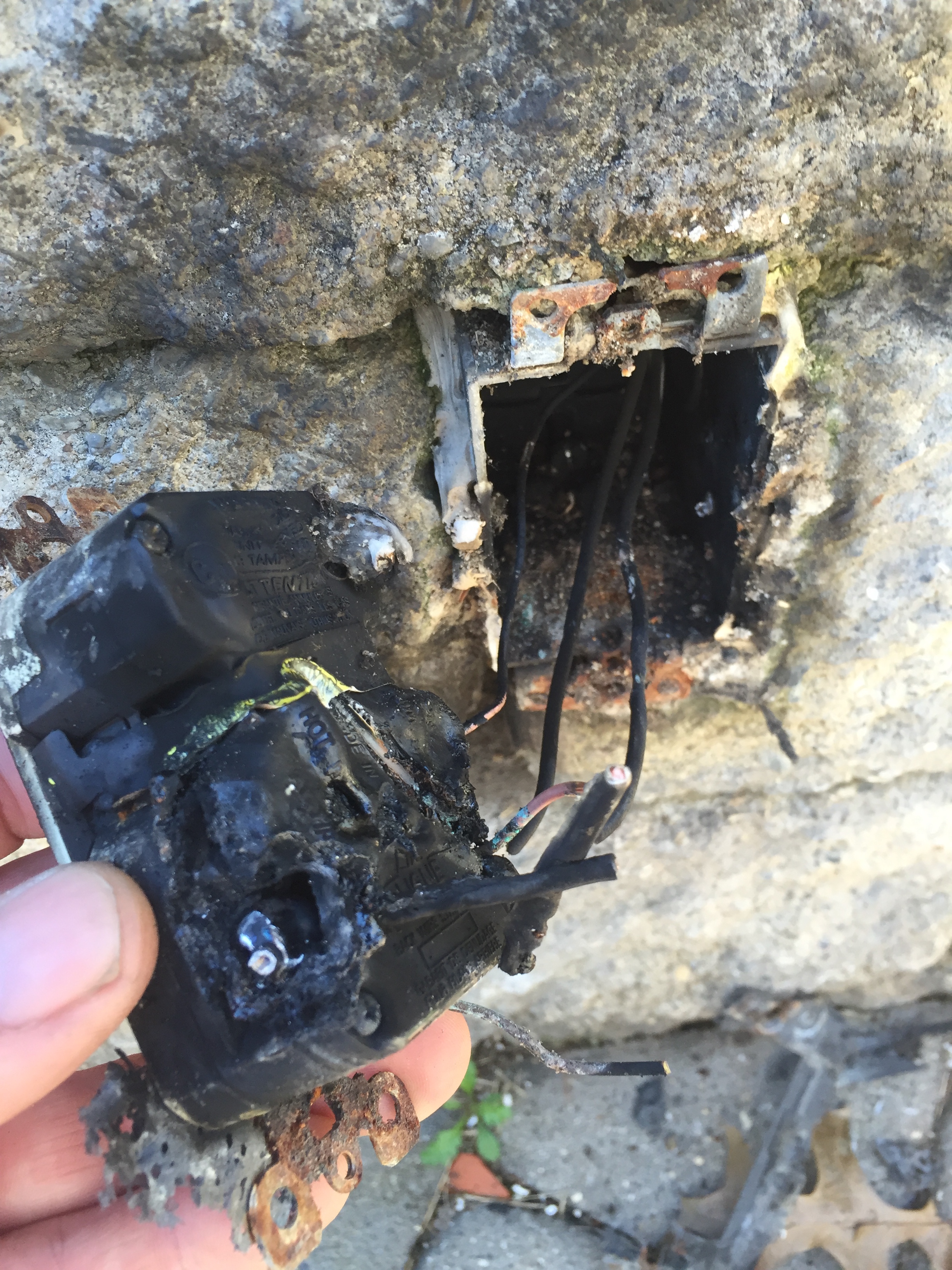 burnt outlet KB Electric LLC