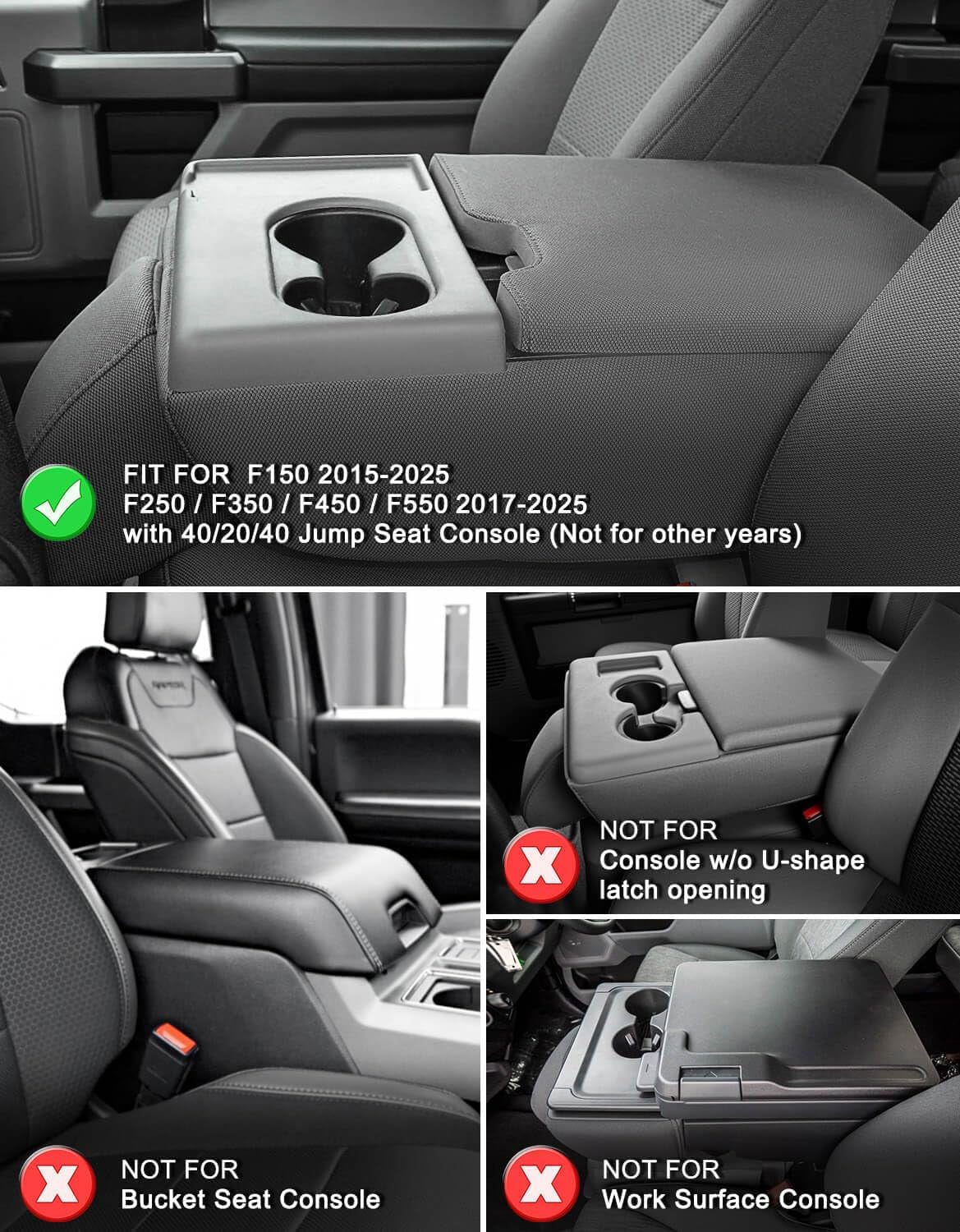 Ford F-Series Center Console Armrest Cover – KBH MOTOR