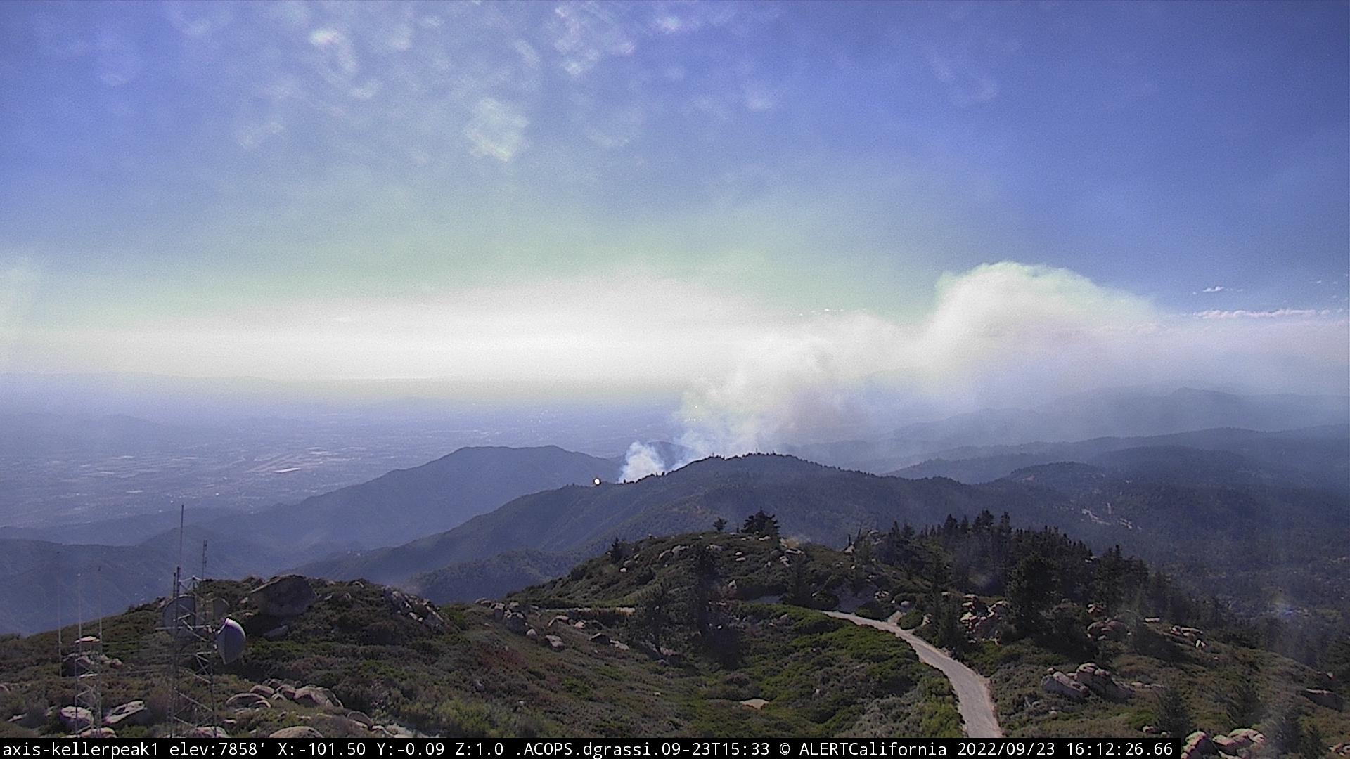 Manzanita Fire Held to 27 Acres