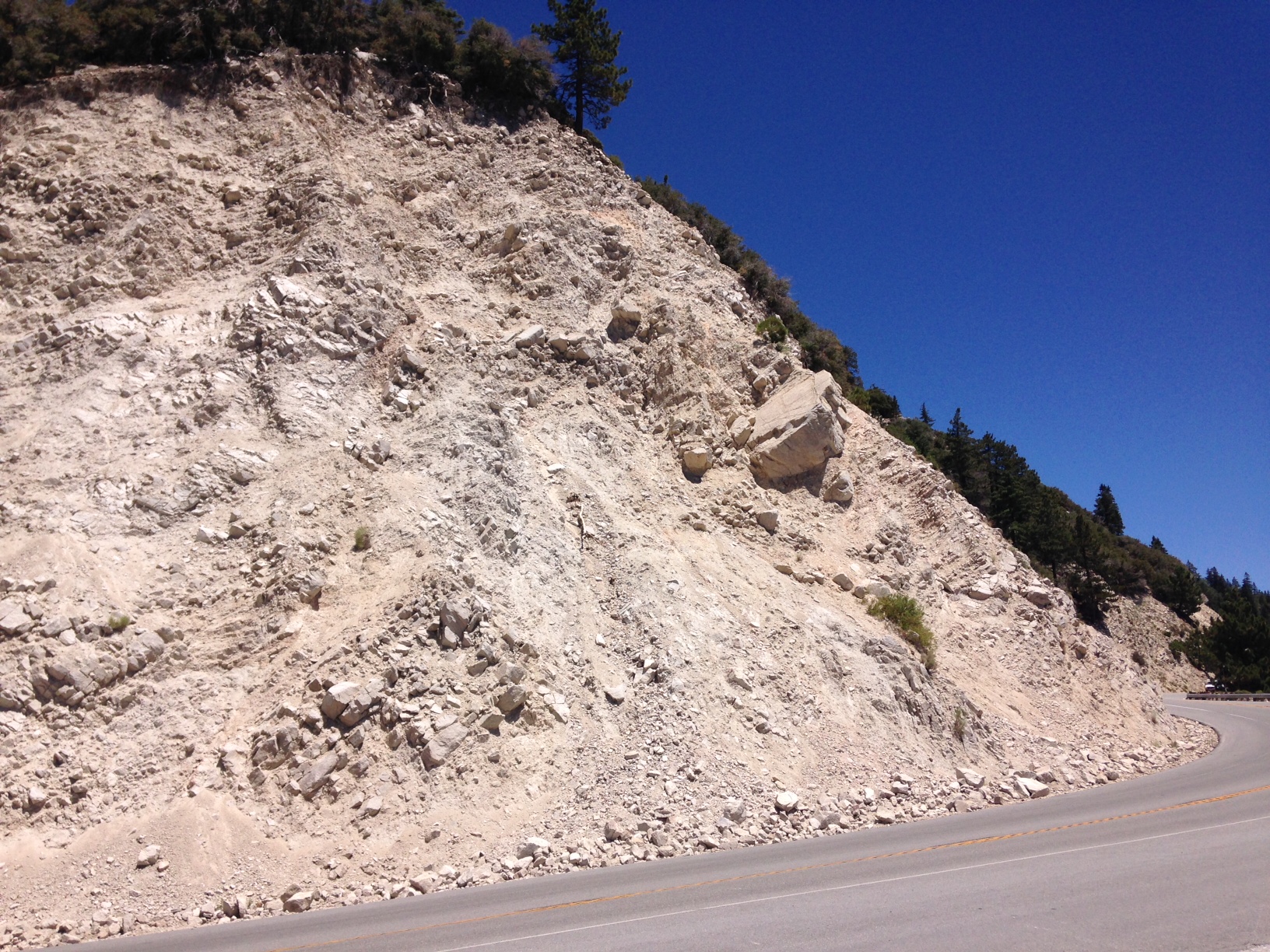 The Risks of Rocks on Mountain Highways