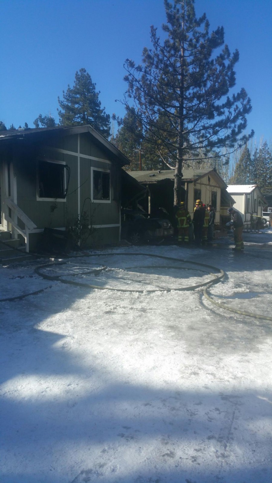 Early Morning Big Bear Lake Fire Claims Four Lives