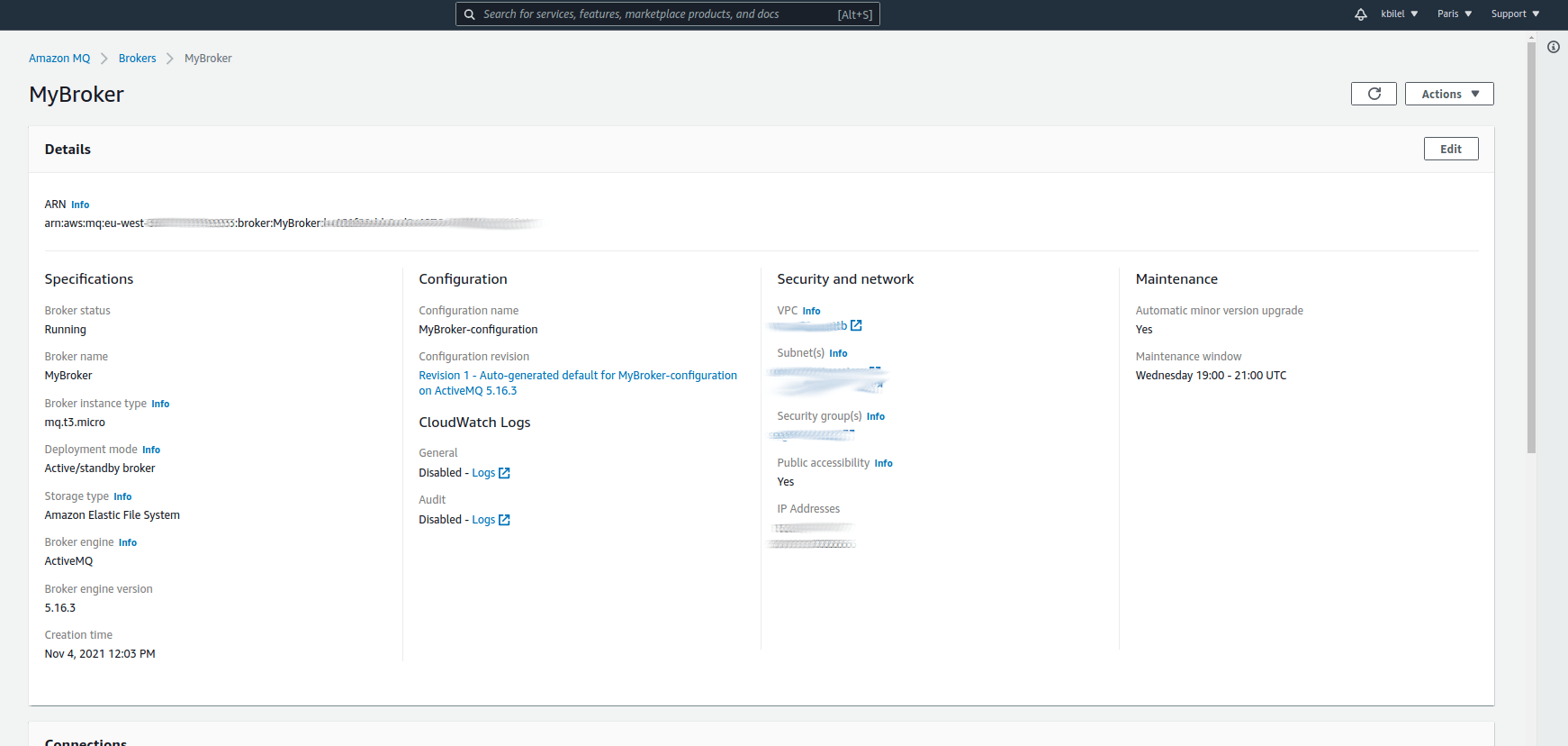 Implement message sending and receiving with Spring Boot + Amazon MQ