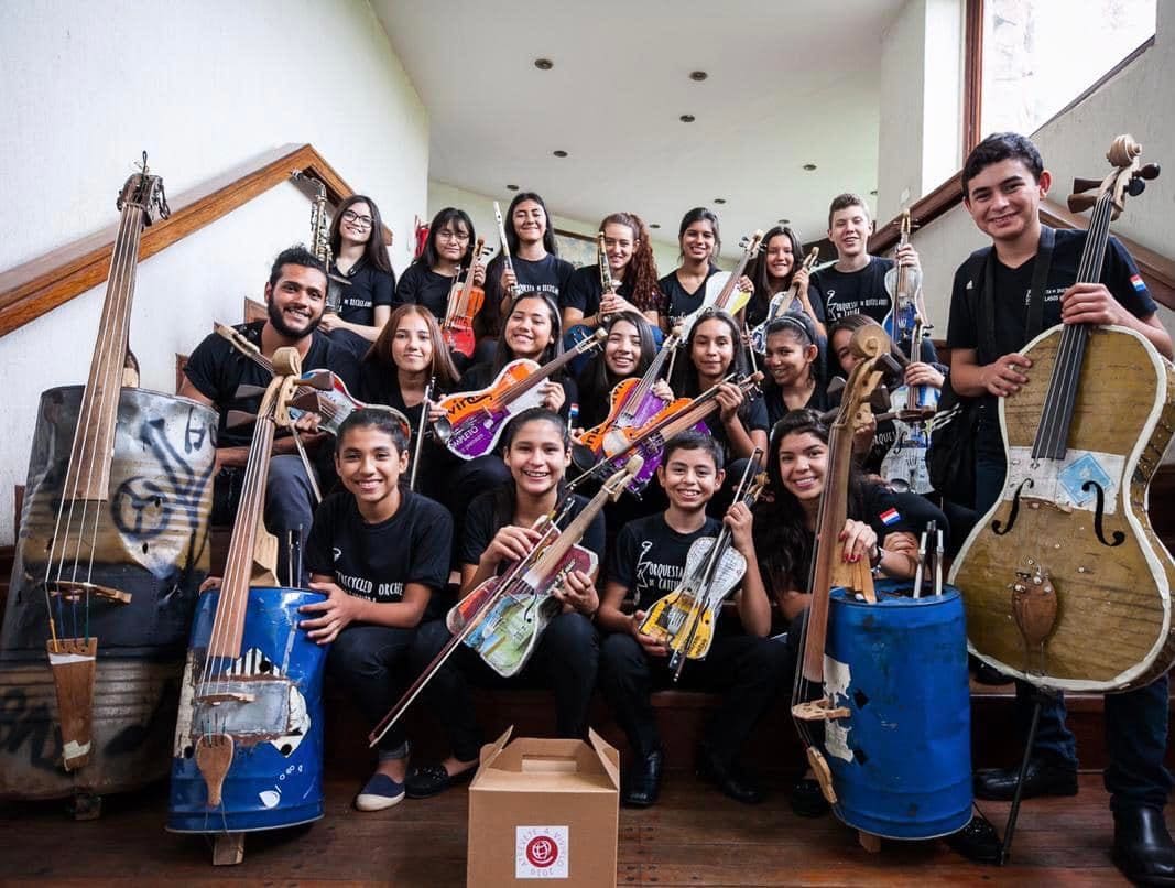 Recycled Orchestra from impoverished slum in Paraguay to play on Key