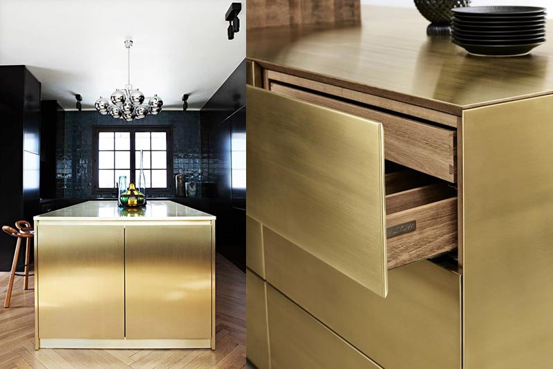 Colour Trend Gold Kitchen Inspiration Kitchens By Kathie