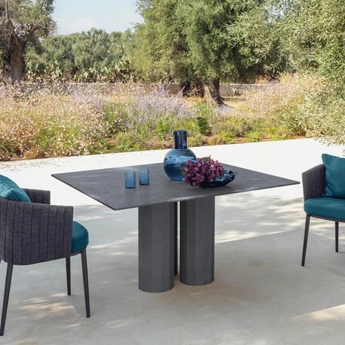 Talenti Salinas Square Concrete Dining Table KB Patio Furniture
