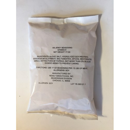 Hillbilly Beef Jerky Seasoning G74400 Kent Butchers' Supply Co.