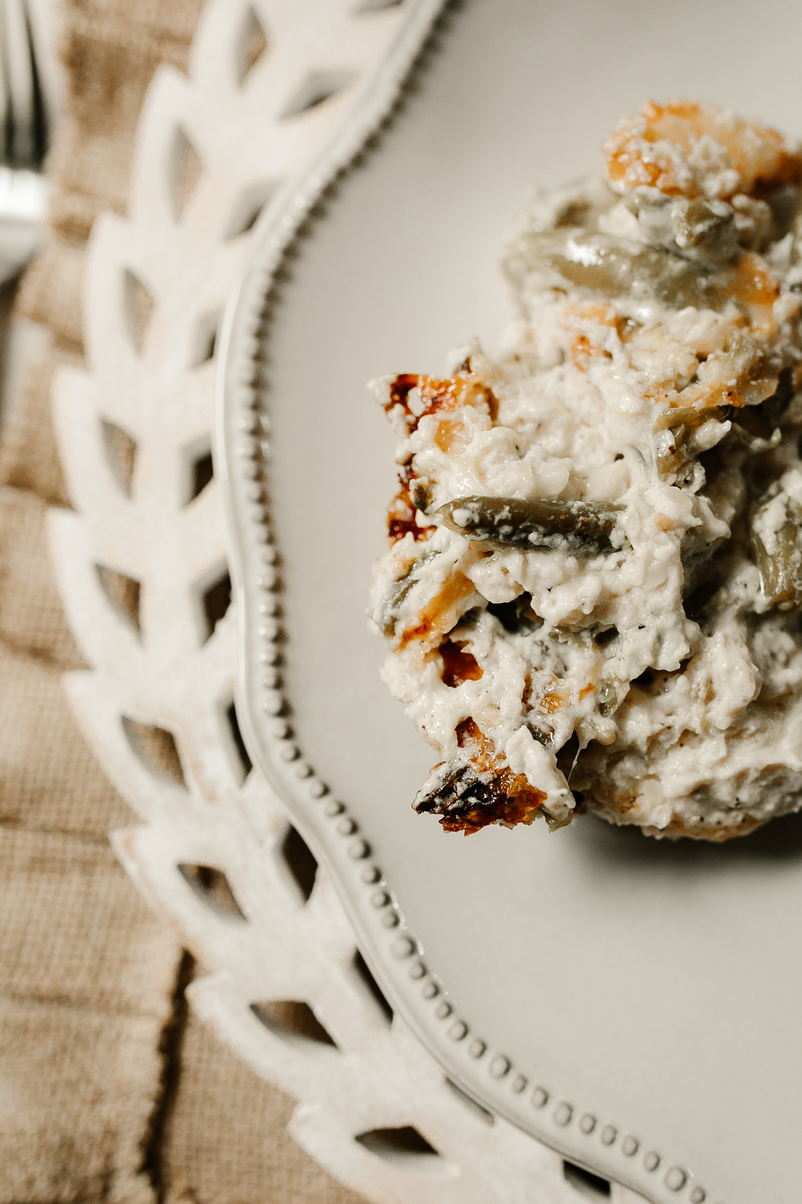 Swiss Green Bean Casserole Recipe KBStyled