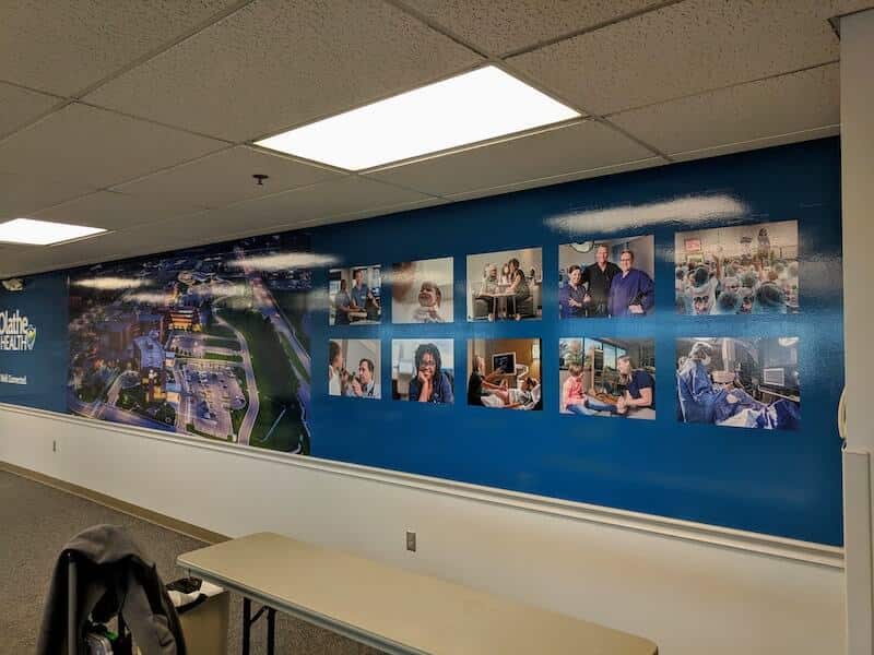 Interior Vinyl Wall Wraps KC Banner & Graphics Professional Banner