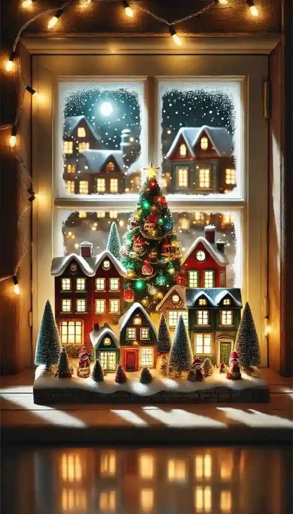 21 Christmas Village Ideas For Small Spaces
