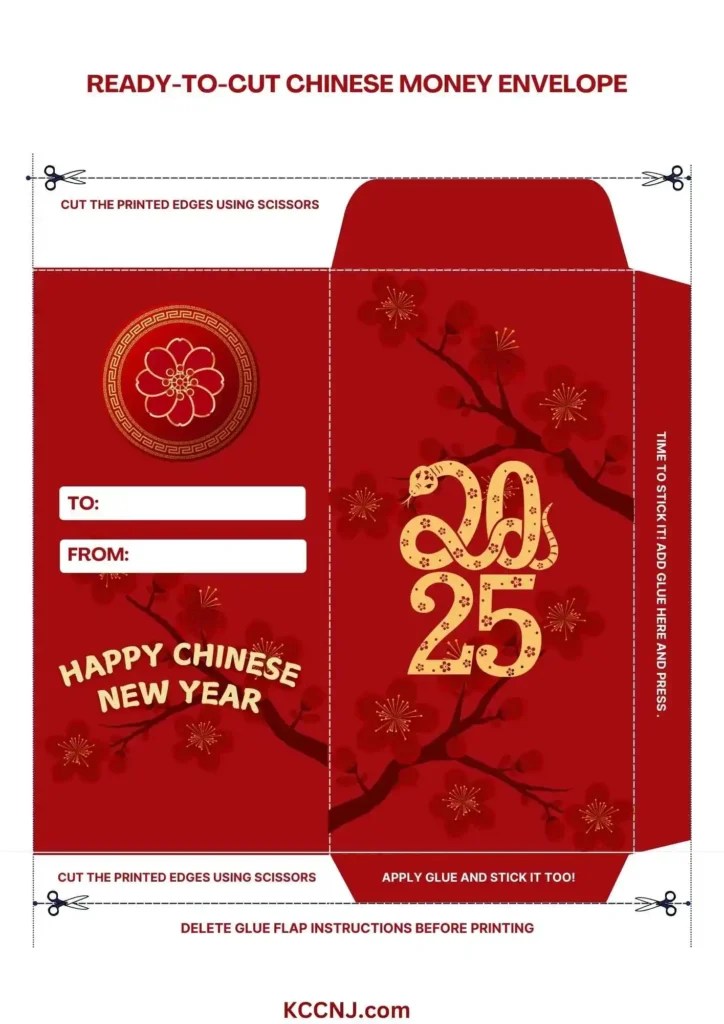 10 Free Chinese New Year Red Envelope Printables 2025 10 Free Chinese New Year Red Envelope Printables 2025