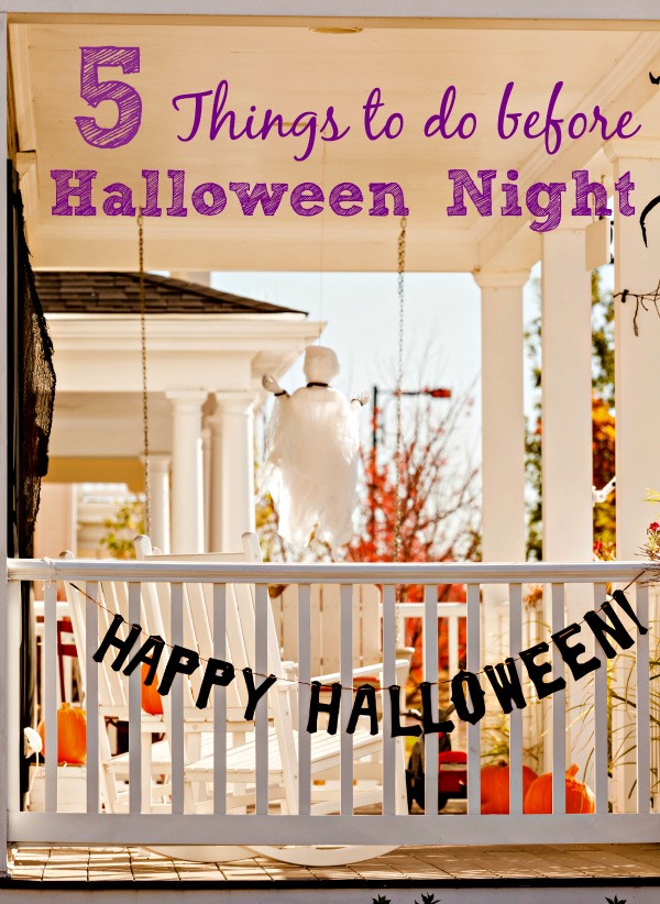 5 Ways to Get Ready for Halloween Night