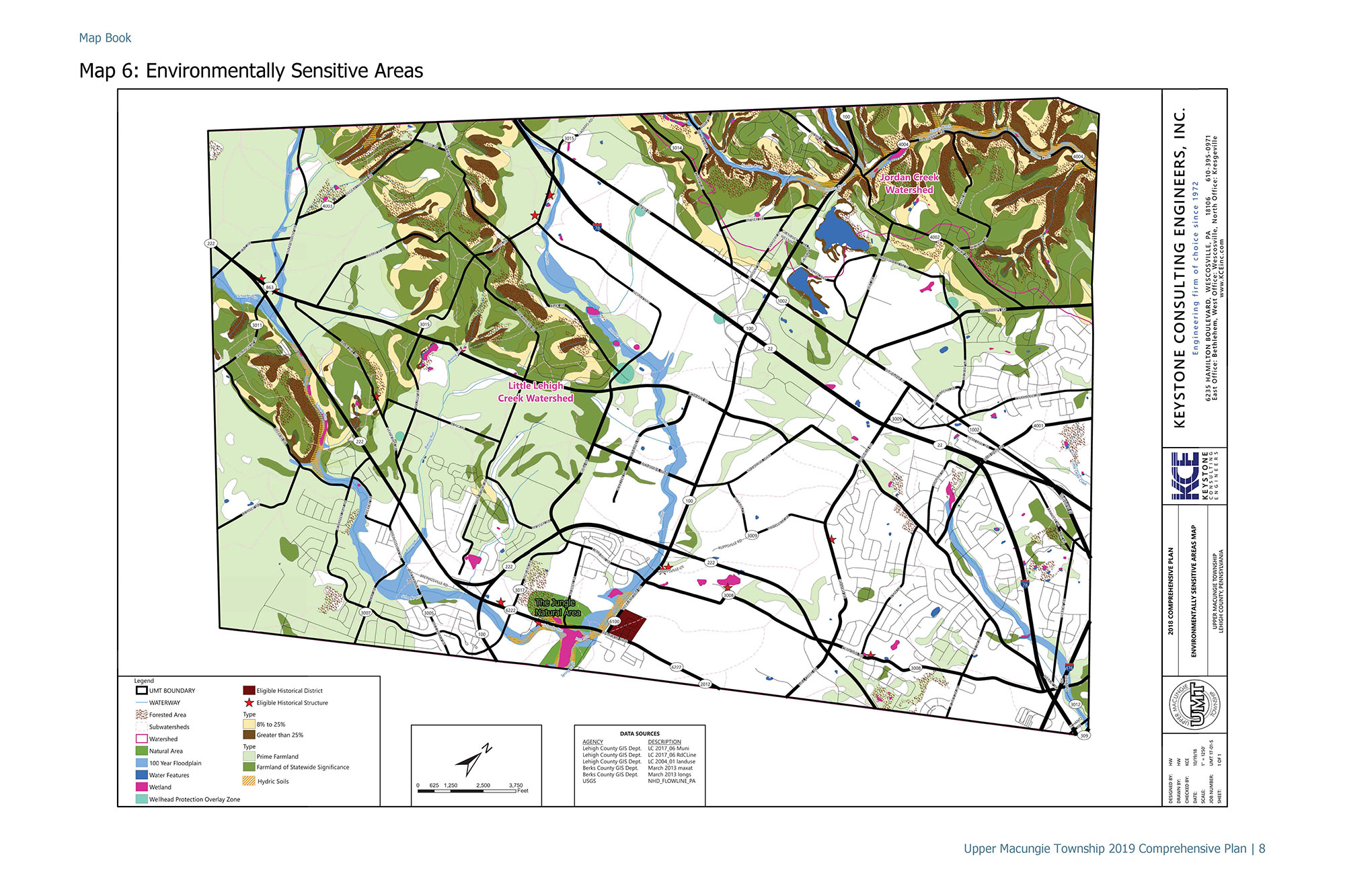 Comprehensive Plan Map Keystone Consulting Engineers