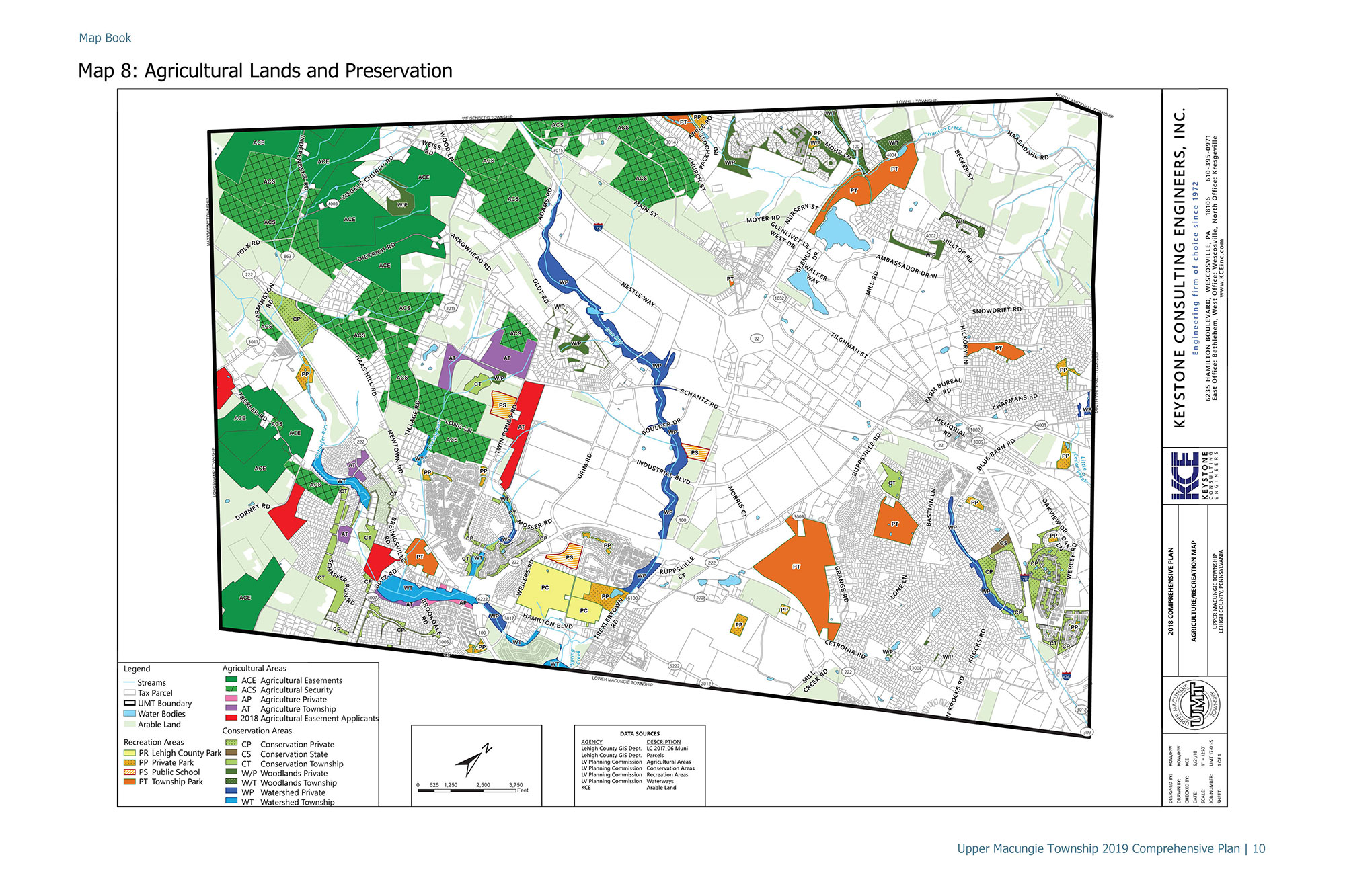 Comprehensive Plan Map Keystone Consulting Engineers
