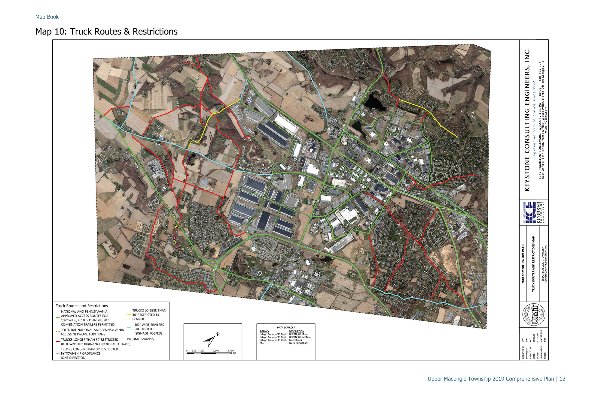 Comprehensive Plan Map Keystone Consulting Engineers
